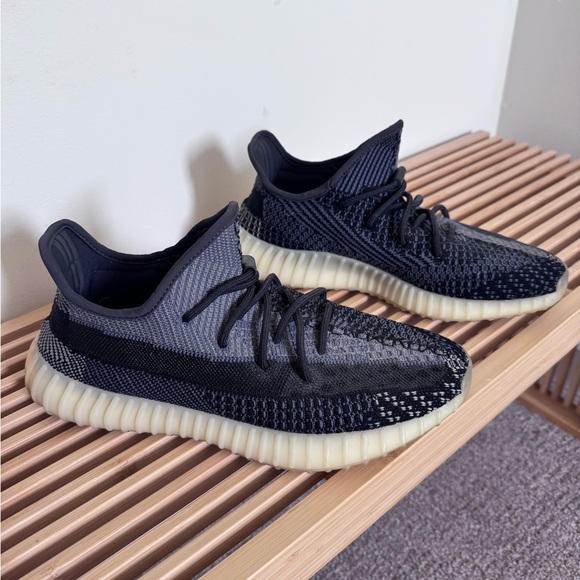 Adidas Yeezy Stylish Black & Gray Sneakers Mens US Size 10.5 - great condition!